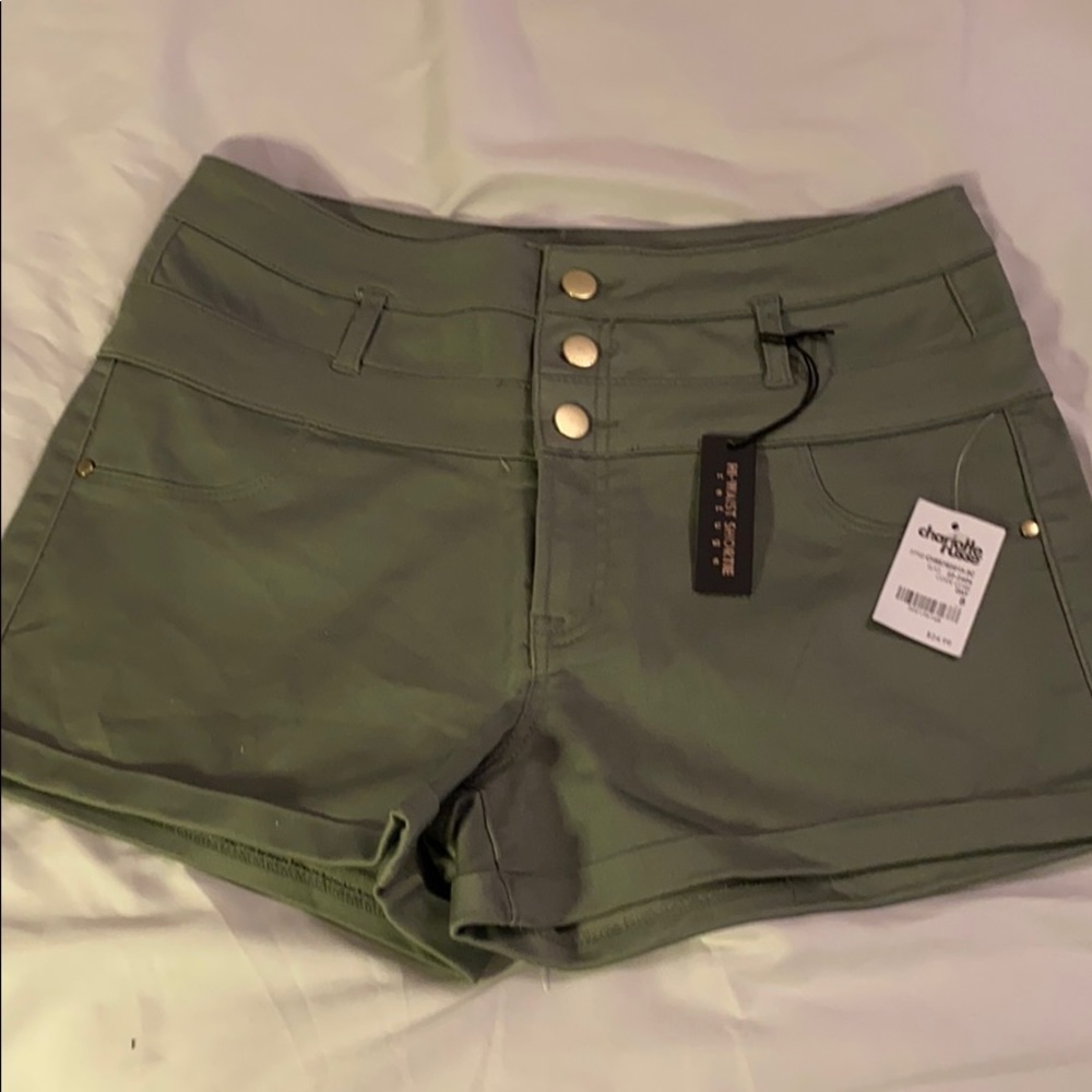 High waisted shorts